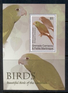 Grenada-Carriacou-Petite-Martinique-2007-Beautiful-Birds-of-the-Caribbean-MS-MUH-6