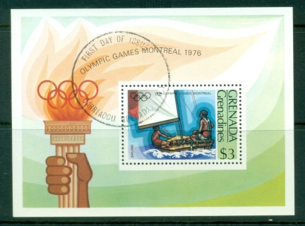 Grenada-Grenadines-1970-Summer-Olympics-Montreal-MS-CTO