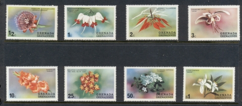 Grenada-Grenadines-1975-Flowers-MUH