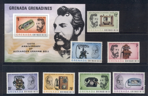 Grenada-Grenadines-1976-Telephone-Centenary