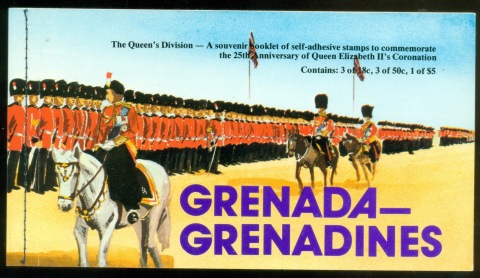 Grenada-Grenadines-1978-QEII-Coronation-25th-Anniversary-PS-booklet-MUH