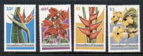 Grenada-Grenadines-1979-Flowers-MUH