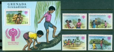 Grenada-Grenadines-1979-IYC-International-year-of-the-Child-MS-Muh