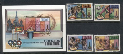 Grenada-Grenadines-1980-Summer-Olympics-Mexico-MS-MUH