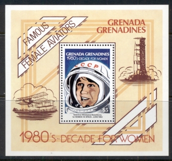 Grenada-Grenadines-1981-Valentina-Tereshkova-First-Woman-in-Space-MS-MUH