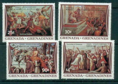 Grenada-Grenadines-1983-Raphael-Paintings-MUH