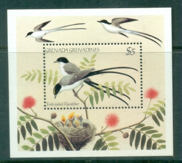 Grenada-Grenadines-1984-Birds-MS-MUH