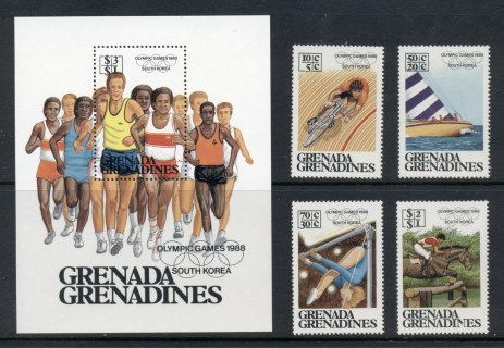 Grenada-Grenadines-1986-Summer-Olympics-Seoul-MS-MUH