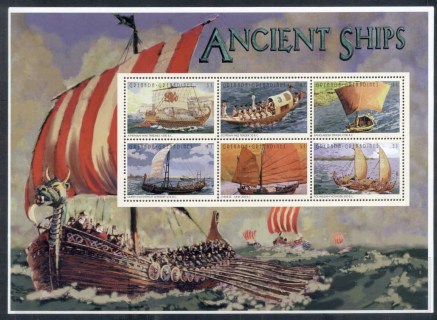 Grenada-Grenadines-1996-Ancient-Ships-MS-MUH