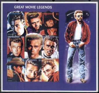 Grenada-Grenadines-1997-Great-Movie-Legends