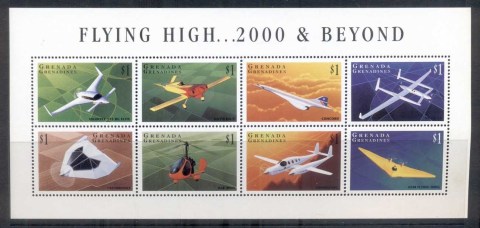 Grenada-Grenadines-1998-Flying-High-MS-MUH