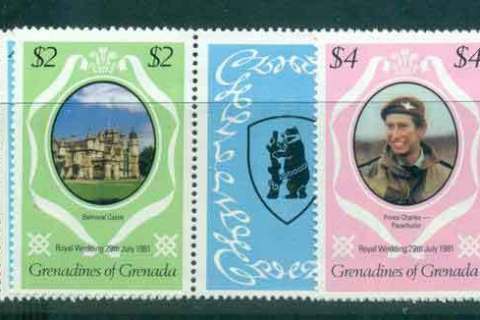 Grenada-Grenadines-1981 Royal Wedding Charles & Diana