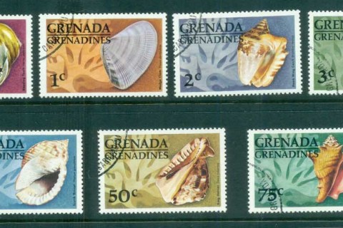 Grenada-Grenadines-1975-Shells-7-CTO