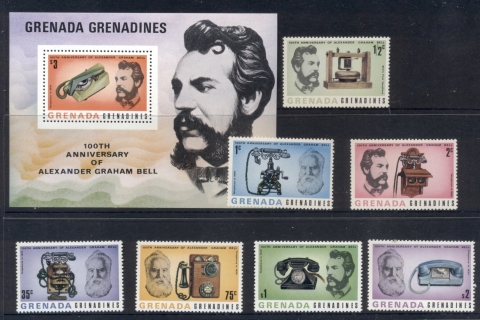 Grenada-Grenadines-1976-Telephone-Centenary