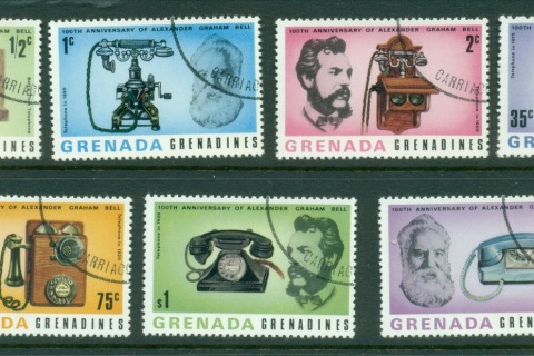 Grenada-Grenadines-1977-Telephone-Centenary-CTO