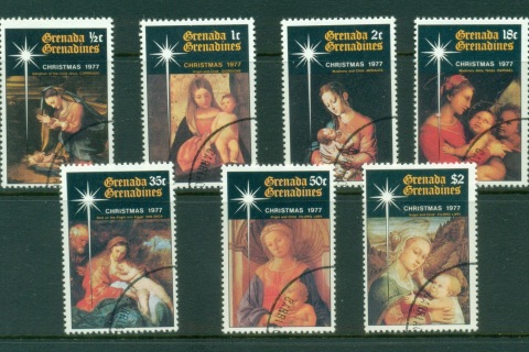 Grenada-Grenadines-1977-Xmas-CTO