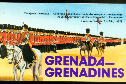 Grenada-Grenadines-1978-QEII-Coronation-25th-Anniversary-PS-booklet-MUH