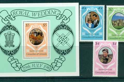 Grenada-Grenadines-1981-Royal-Wedding-Charles-Diana-MS-MUH-Lot30246