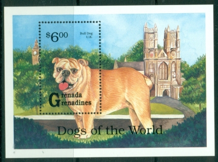 Grenada-Grenadines-1993-Dogs-of-the-World-MS-MUH_2