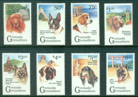 Grenada-Grenadines-1993-Dogs-of-the-World-MUH