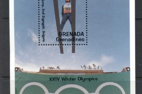 Grenada-Grenadines-1993-Winter-Olympics-Ski-Jump-MS-MUH