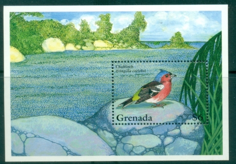 Grenada-Grenadines-1995-Birds-MS-MUH