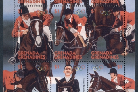 Grenada-Grenadines-1996-Summer-Olympics-Atlanta-Equestrian-sheetlet-MUH