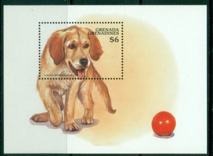 Grenada-Grenadines-1997-Dogs-MS-MUH