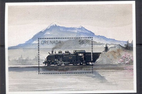 Grenada-Grenadines-1999-The-World-of-Trains-MS-MUH-2