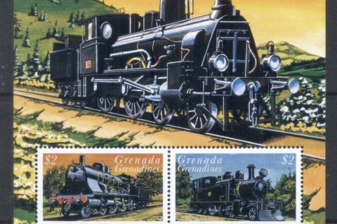 Grenada-Grenadines-1999-The-World-of-Trains-MS4-MUH-2