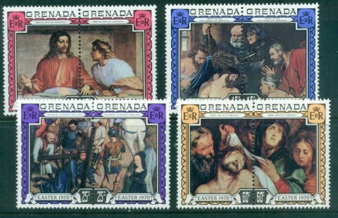 Grenada-1970-Easter-Paintings-prs-MUH