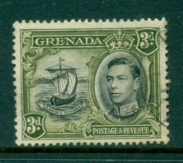 Grenada-1938-KGVI-Pictorial-3d-Perf-12-5-FU