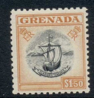 Grenada-1953-59-QEII-Arms-of-Colony-1-50-MLH