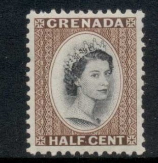 Grenada-1953-59-QEII-Portrait-0-5c-MLH