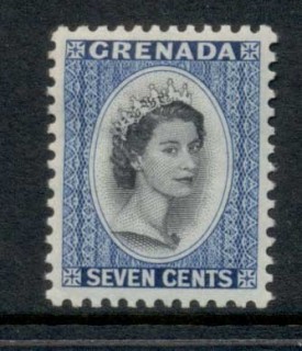 Grenada-1953-59-QEII-Portrait-7c-MLH