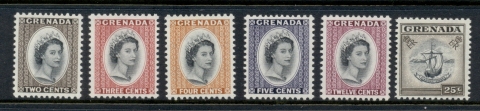 Grenada-1963-64-QEII-Portrait-Wmk-Crown-CA