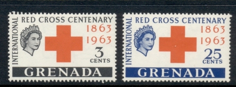 Grenada-1963-Red-Cross-Centenary-MLH