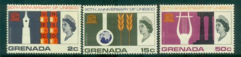 Grenada-1966-UNESCO-20th-Anniversary-MLH-lot79433