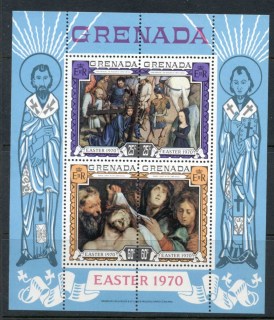 Grenada-1970-Easter-paintings-MS-MUH