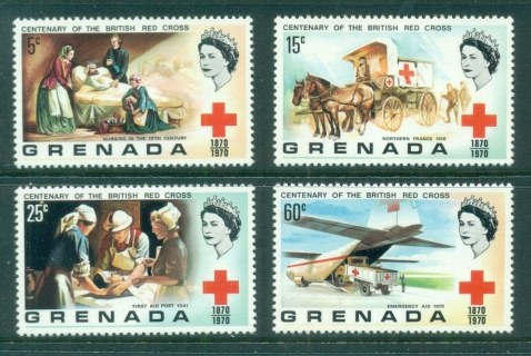 Grenada-1970-Red-Cross-Centenary-MLH