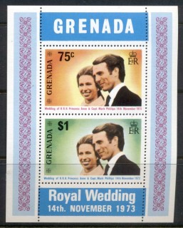 Grenada-1973-Royal-Wedding-Princess-Anne-MS-MUH