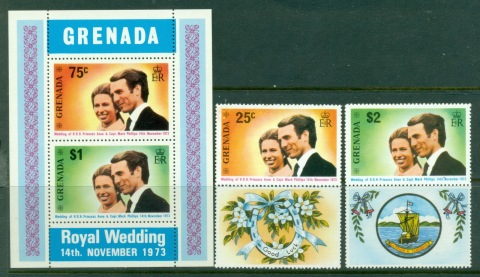 Grenada-1973-Royal-Wedding