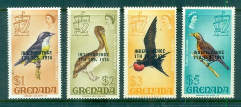 Grenada-1974-Pictorials-Asst-4v