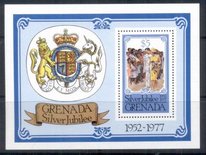 Grenada-1977-QEII-Silver-Jubilee-MS-MUH