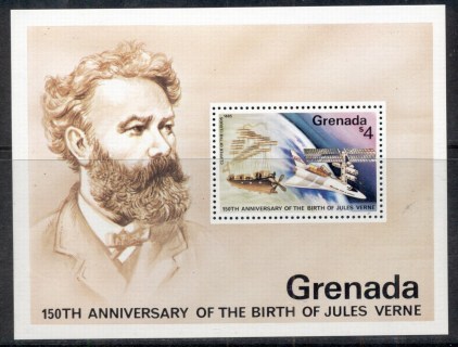 Grenada-1979-Jules-Verne-MS-MUH