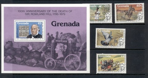 Grenada-1979-Sir-Rowland-Hill-Death-Centenary-MS-MUH