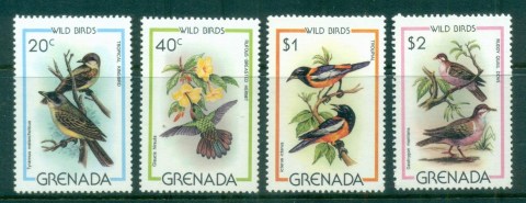 Grenada-1980-Wild-Birds-MUH