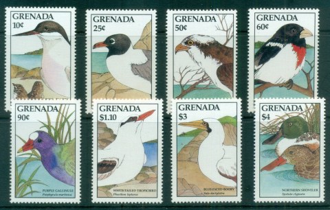 Grenada-1988-Birds-MUH