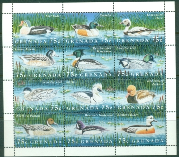 Grenada-1995-Water-Birds-of-the-World-MUH_2