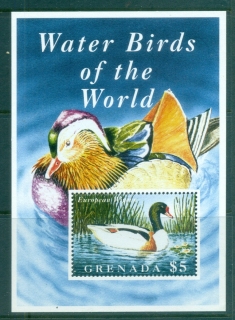 Grenada-1995-Waterbirds-MS-MUH